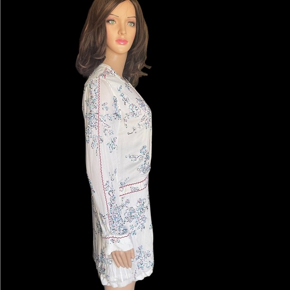 New!Antik Batik embellished holly ivory tunic size S - Picture 4 of 16